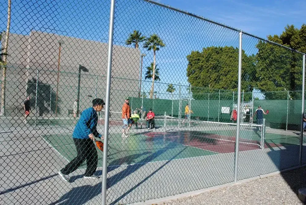Pickleball courts at Sun Vista RV Resort