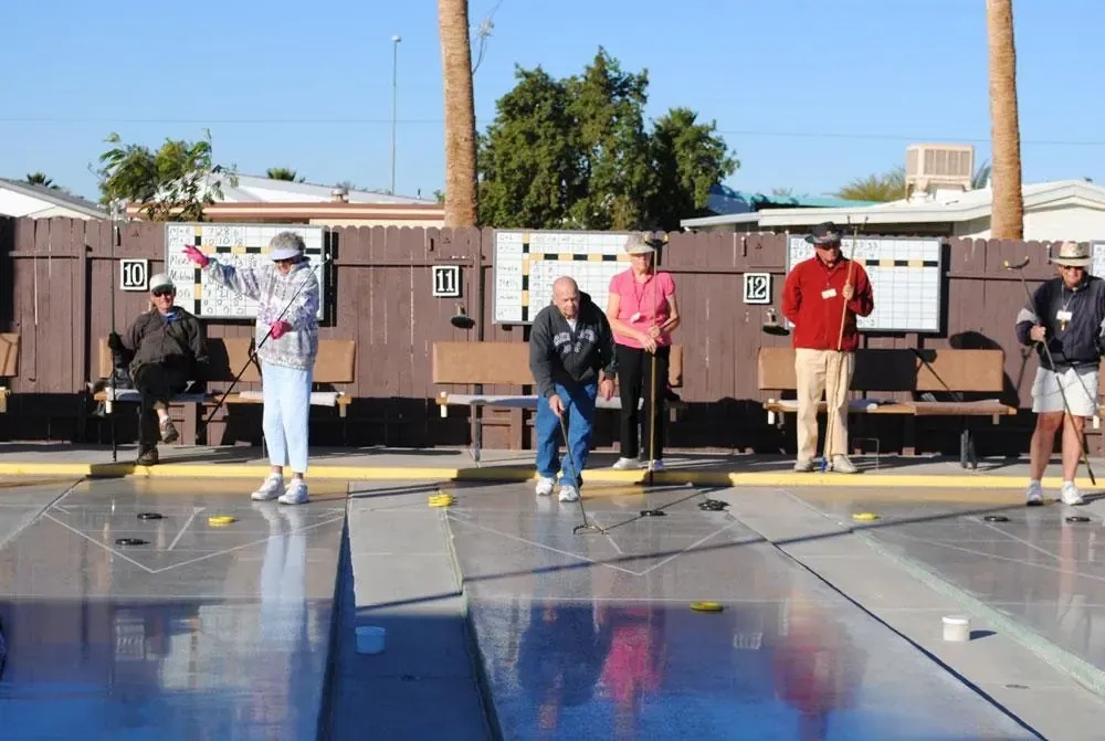 Shuffleboard at Sun Vista